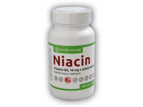 Nutri House Vitamin B3 Niacin 100 tablet