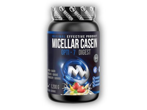 PROTEIN Maxxwin Micellar Casein Opti 7 DIGGEST 1200g Varianta: nugátová čokoláda