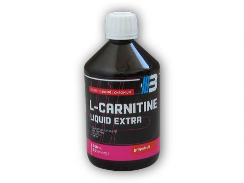 Body Nutrition L-Carnitine liquid extra chrom green 500ml Varianta: pink grep