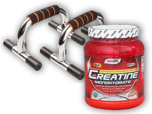 Fitsport Creatine 500g + adaptér na kliky Push Up