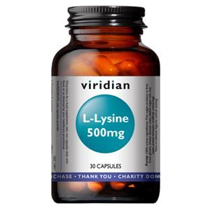 Viridian L-Lysine 30 kapslí Varianta: L-Lysine 30 kapslí