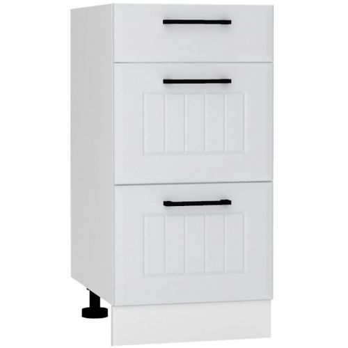 Kuchyňská skříňka Irma D40s/3 světle šedá mat