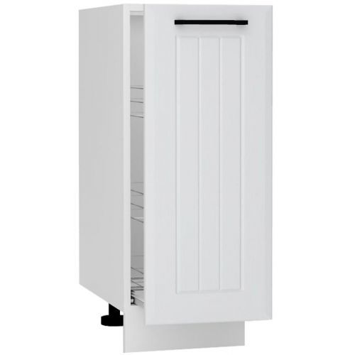 Kuchyňská skříňka Irma D30 Cargo + Kos světle šedá mat