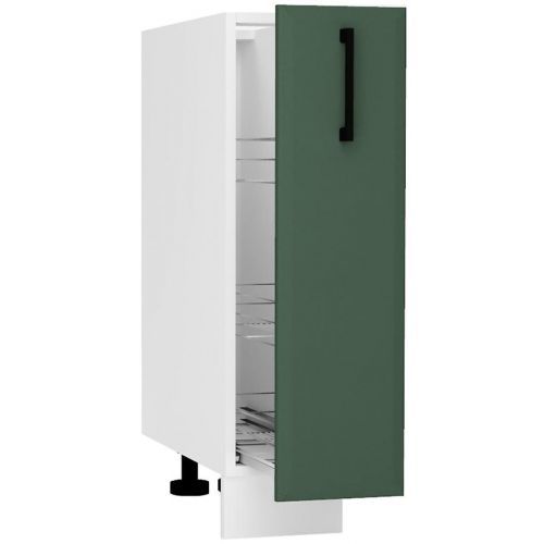 Kuchyňská skříňka Irma D20 Cargo + Kos zelená mat