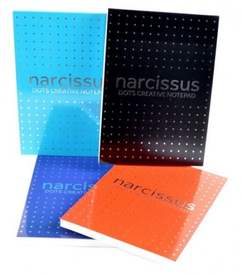 Zet servis Blok A5 - Narcis Dots - 80 listů - 01254