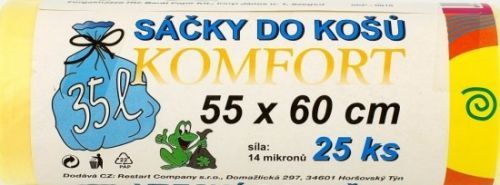 Sáčky do koše - komfort - 35 litrů - 25 ks - SKP-0015