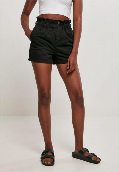 Ladies Paperbag Shorts - khaki 26