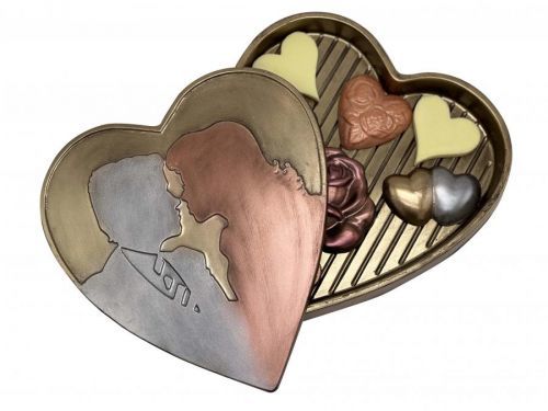 Čokolandia Zamilovaná sada celá z čokolády