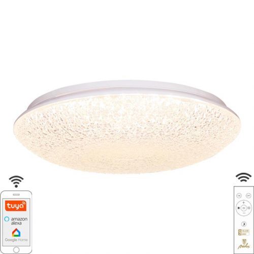 Nedes LED svítidlo WIFI Crystal 2700K-6500K 48W s dálkovým ovladačem LC902C