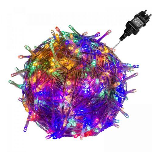 Vánoční LED osvětlení 60 m - vícebarevné 600 LED