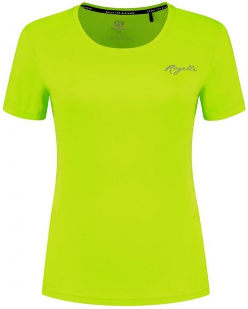 Dámské sportovní funkční tričko Rogelli CORE, reflexní žluté 2XL