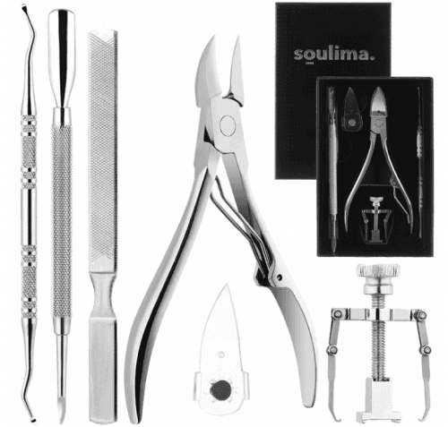 6dílná sada na zarostlé nehty Soulima