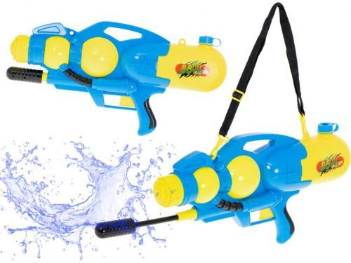 KIK Vodní pistole 60 cm 2400 ml Barva: modro - žlutá