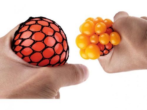 Antistresový míček v síťce