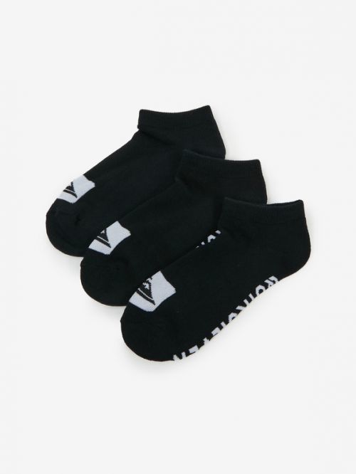 Quiksilver Ponožky 3 páry Černá