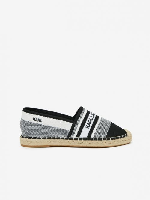 Karl Lagerfeld Kamini Espadrilky Černá