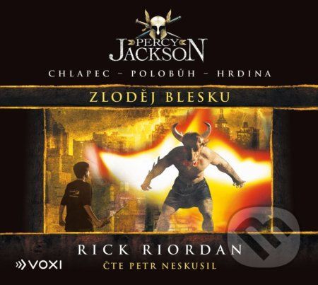 Percy Jackson - Zloděj blesku (audiokniha) - Rick Riordan, Dana Chodilová