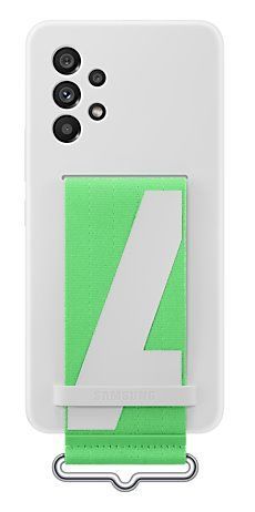 Samsung Silikonový kryt s poutkem pro Samsung Galaxy A53 5G, White