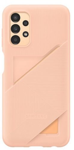 Samsung Zadní kryt s kapsou na kartu pro Samsung Galaxy A13, Peach