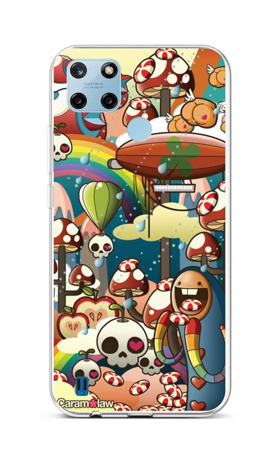 Kryt TopQ Realme C25Y silikon Caram Law 2 70618