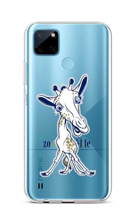 Kryt TopQ Realme C21Y silikon Zoo Life 69928