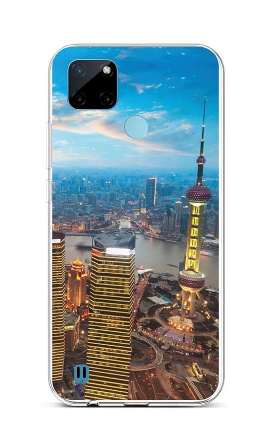 Kryt TopQ Realme C21Y silikon City 69916