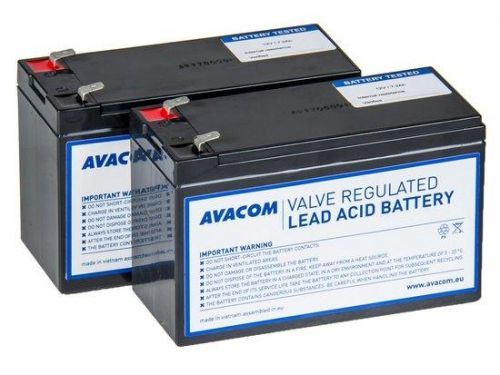 AVACOM AVA-RBP02-12072-KIT - baterie pro UPS Belkin, CyberPower, Dell, EATON, Effekta, FSP Fortron,, AVA-RBP02-12072-KIT