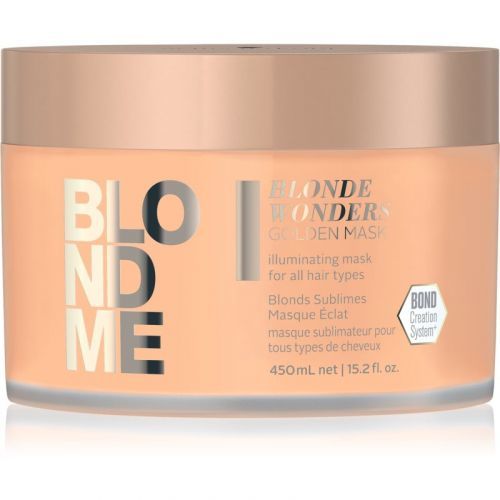 Schwarzkopf Professional Blondme Blonde Wonders vyživující maska pro hladké a zářivé vlasy 450 ml