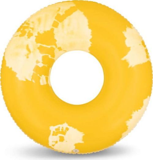 Žlutý nafukovací kruh the nice fleet Goa, ø 120 cm