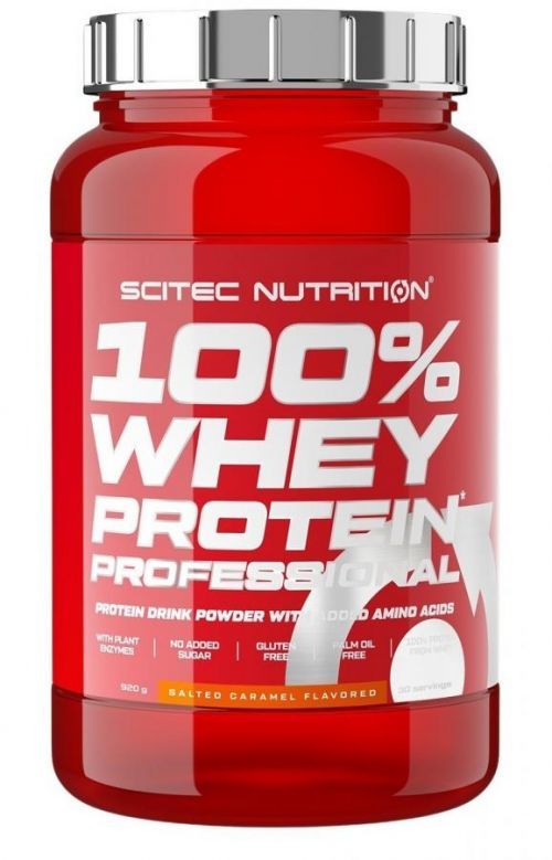 SciTec Nutrition 100% Whey Protein Professional banán 920 g
