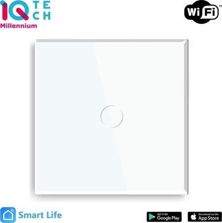 iQtech Millennium , Zigbee 1x NoN vypínač Smartlife, bílý