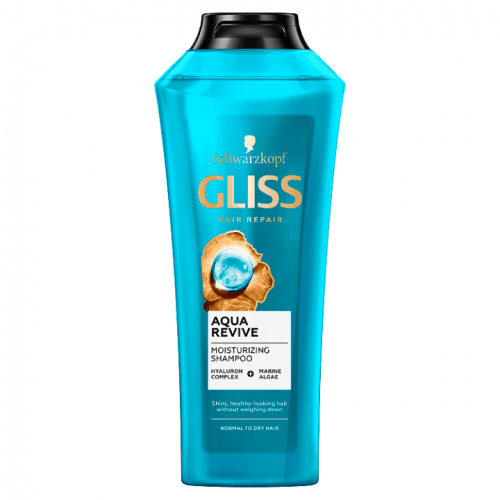 Schwarzkopf Gliss Hydratační šampon Aqua Revive pro normální až suché vlasy 400 ml