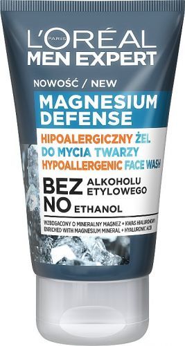 L'Oréal Paris Men Expert Magnesium Defense čistící gel 100 ml