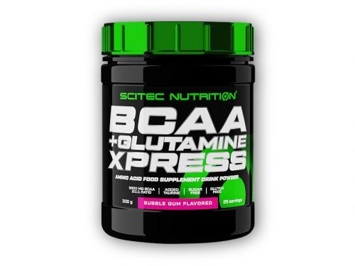 Scitec BCAA + Glutamine Xpress 300g Varianta: žvýkačka