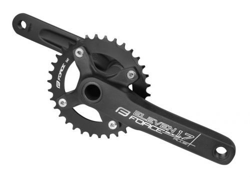 Force Kliky ELEVEN1.7B+ Al 34z s osou 175mm, černé