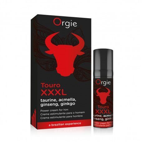 Krém pro zvětšení penisu Orgie TOURO XXXL Power Cream 15 ml Orgie