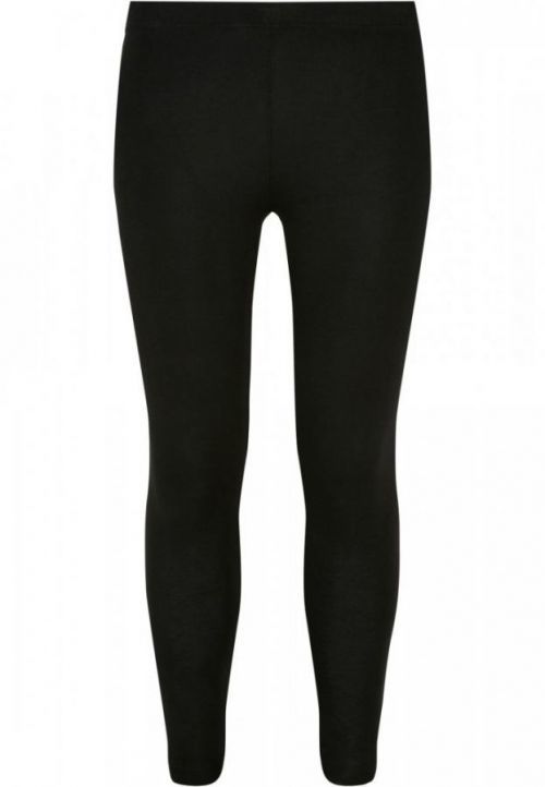 Girls Jersey Leggings 2-Pack - black/grey 110/116