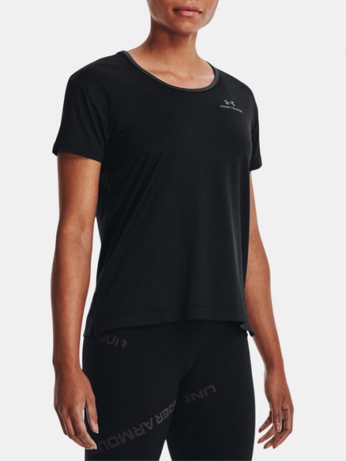 Under Armour UA Rush Energy Novelty SS Triko Černá