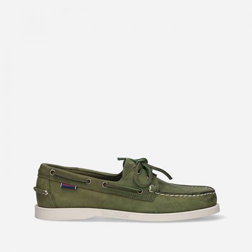 Sebago Docksides Portland Crazy 70015H0 GREEN MILITARY