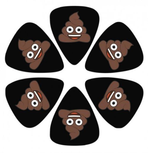 Perri's Leathers Emoji Picks IV Poo