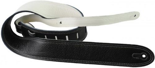 Perri's Leathers 6557 Double Stitched Reversible Leather White