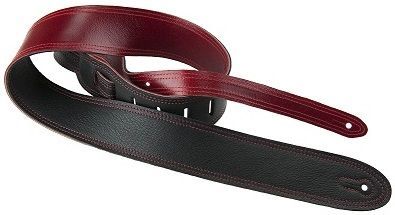 Perri's Leathers 6557 Double Stitched Reversible Leather Red