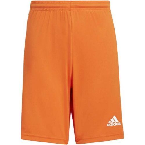 adidas SQUAD 21 SHO Y Juniorské fotbalové šortky, Oranžová,Bílá, velikost