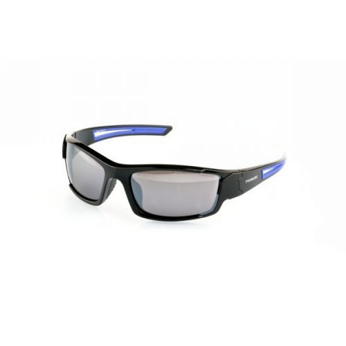 Finmark FNKX2227 Sportovní sluneční brýle, Černá,Modrá, velikost