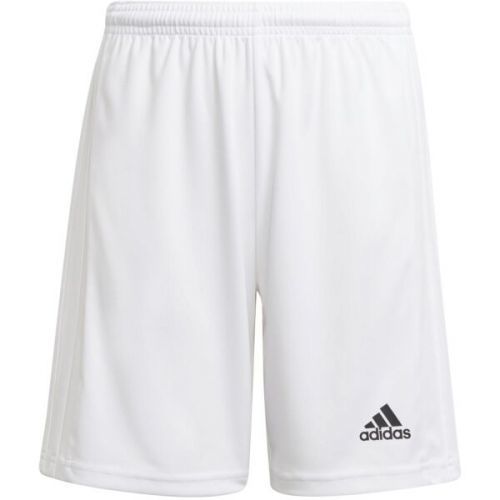adidas SQUAD 21 SHO Y Juniorské fotbalové šortky, Bílá,Černá, velikost
