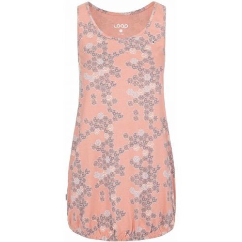 Loap BARMA Dámské tílko, Lososová,Šedá, velikost