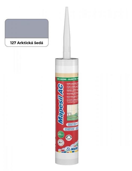 Silikon Mapei Mapesil AC arktická šedá 310 ml MAPS127