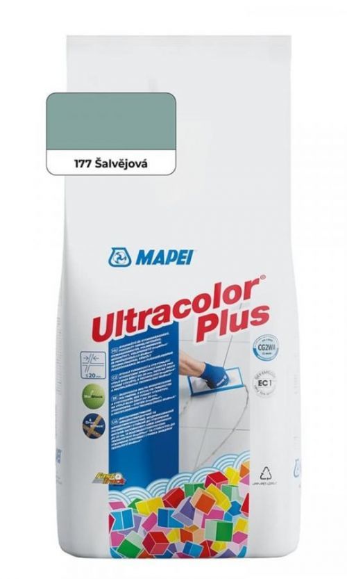 Spárovací hmota Mapei Ultracolor Plus šalvějová 2 kg CG2WA MAPU2177