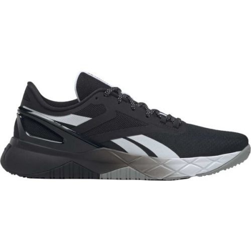 Reebok NANOFLEX TR Pánská tréninková obuv, Černá,Bílá, velikost 40.5