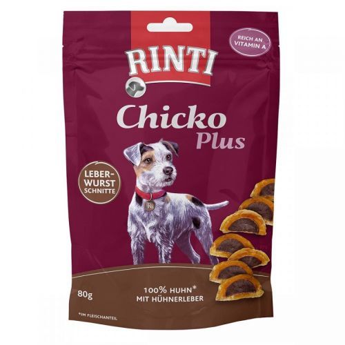 RINTI Chicko Plus játrové řezy - 3 x 80 g